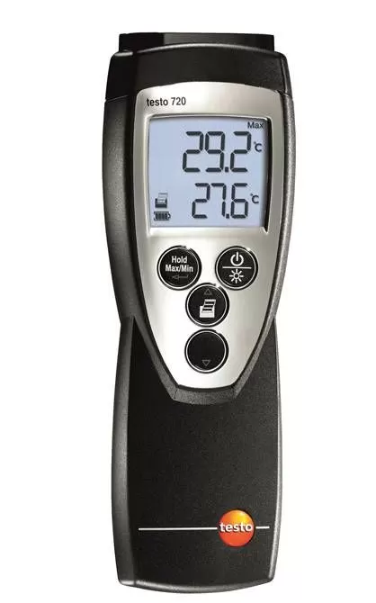 Testo 720 1-канальный термометр для высокоточных лабораторных и промышленных измерений